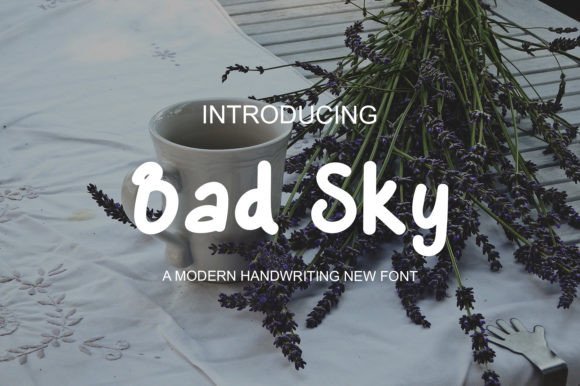 Bad Sky Free Download: The Ultimate Script Handwritten Font