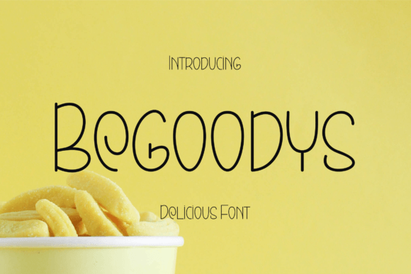 Begoodys Reborn: The Quirky Sans Serif Typeface for Modern Editorial Design