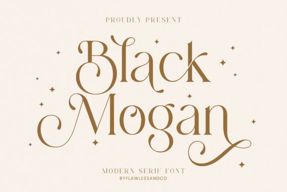 Black Mogan: The Modern Serif Typeface for Professional Branding