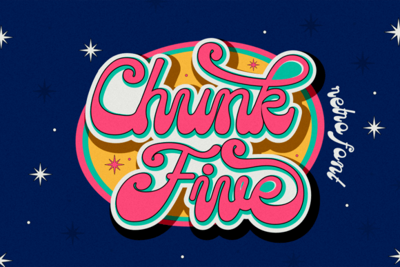 Chunk Five: The Retro Script Font for Bold Campaigns