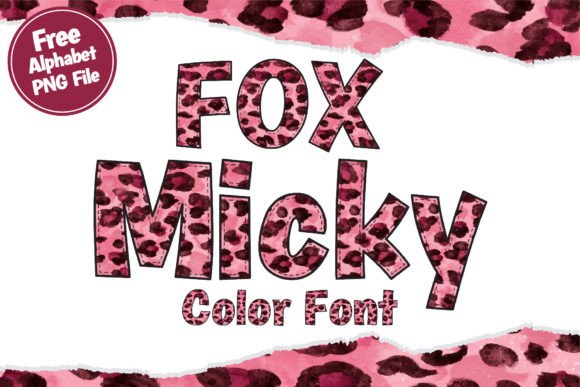 Fox Micky: A Vibrant Color Font for Modern Editorial Design