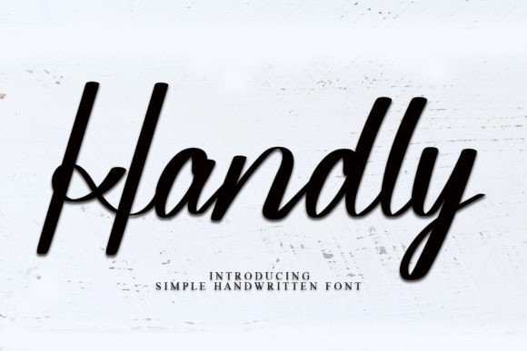 Handly: The Elegant Script Handwritten Font for Editorial Design