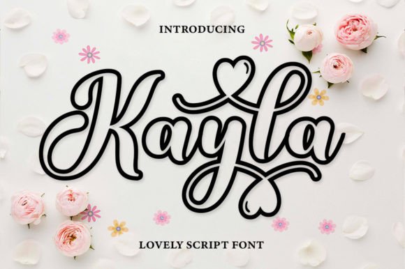 Kayla Outline: The Perfect Handwritten Font for Editorial Design