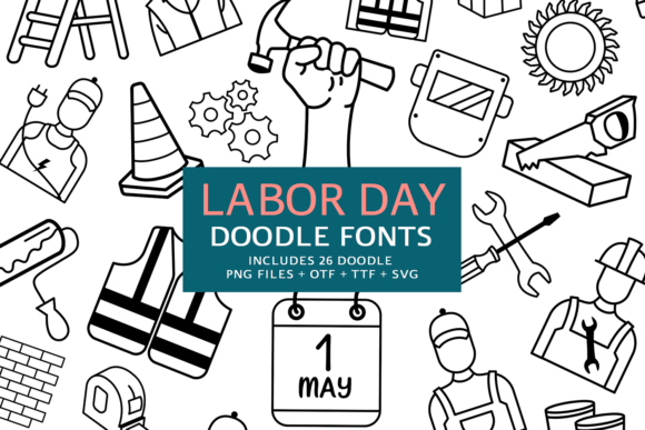 Labor Day Doodle: The Creative Typeface for Seasonal Campaigns