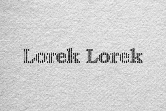 Lorek Lorek: The Modern Serif Typeface for Polished Branding