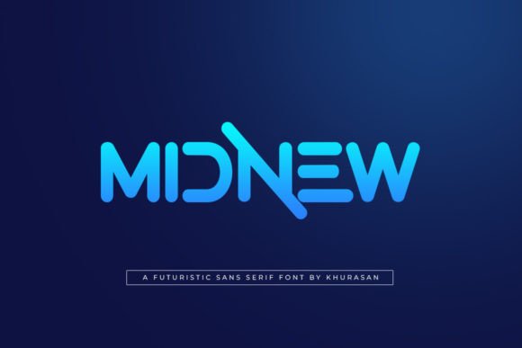 Midnew: The Modern Sans Serif for Elegant Branding