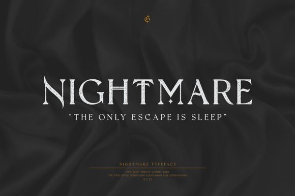 Nightmare Gothic: The Ultimate Blackletter Typeface for Makers