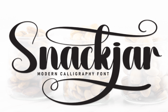 Snackjar: The Elegant Script Handwritten Font for Polished Branding