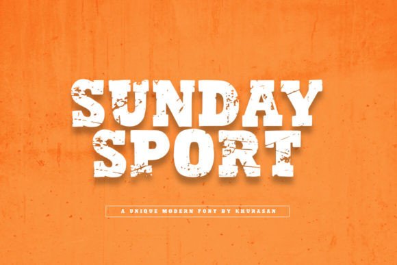 Sunday Sport: A Modern Sans Serif Typeface for Editorial Design